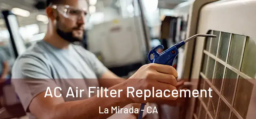  AC Air Filter Replacement La Mirada - CA
