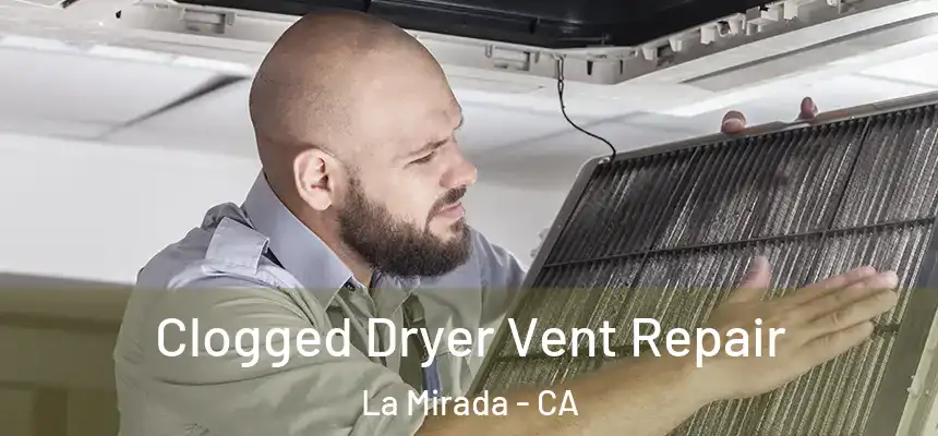  Clogged Dryer Vent Repair La Mirada - CA